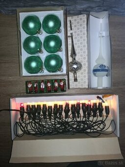 Retro vianočné ozdoby