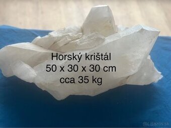 Horský krištál cca 35 kg drúza