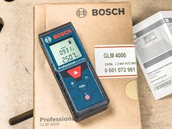 Bosch GLM 4000 laserový merač vzdialenosti 40 m