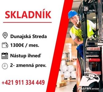 🔥🔥📦 SKLADNÍK – DUNAJSKÁ STREDA