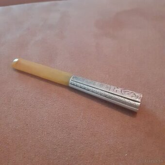 strieborná cigaretová špička
