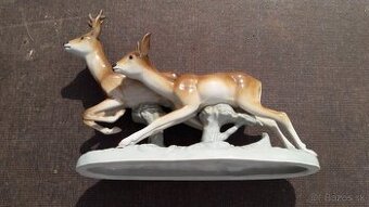 Porcelánové srnky Royal dux