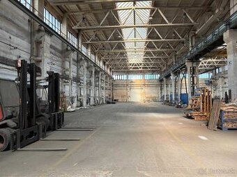 🏭 Na prenájom výrobná/skladová hala – Trnava
