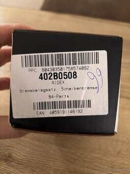 Brzdy Ridex  nove nepouzite