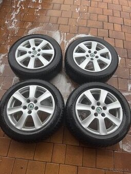 Sadu ALU diskov Škoda 16” zimné pneu 205/55 R16