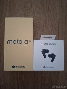 Motorola Moto G15+motobuds