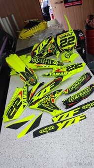 Plasty + polepy YZ250F 19-23 a YZ450F 18-22
