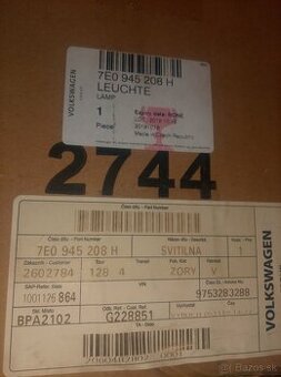 Zadné svetlo Transporter t6