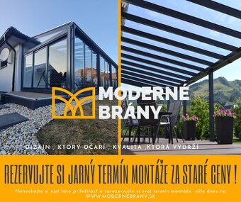 Zimná záhrada, hliníkové pergoly,prístrešky na autá