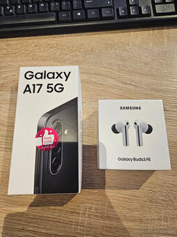 Predám Samsung Galaxy A17 + Slúchadlá Galaxy Buds3 Fe