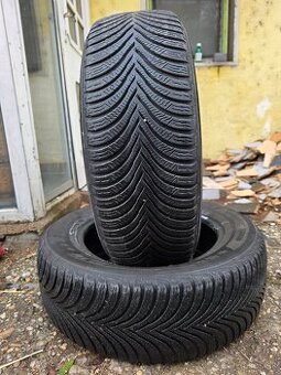 Ponúkam 2 zimné pneumatiky Michelin Alpin 205/60 R16
