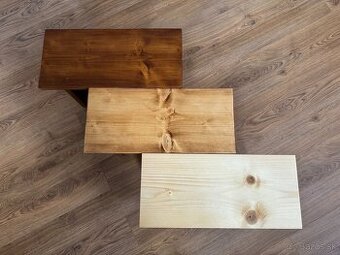 Drevený stolček, stolcek na sedenie