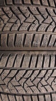 Predám 2ks jazdené zimné 205/55r17-95V Dunlop