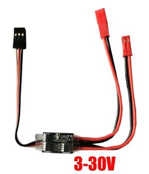 Elektronický spínač pre napätie 3-30V, 20A