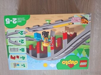 Lego Duplo 10872 Vlakový most a koľajnice
