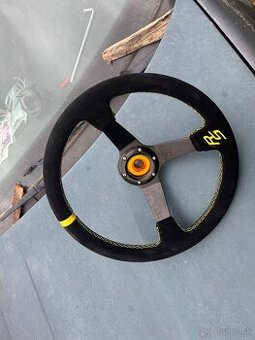 Športový volant Races Apex 350mm + rýchloupínak