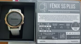 Garmin Fenix 5S Plus komplet balenie + náhradný remienok