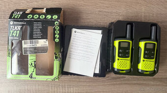 Motorola TLKR T41 – vysielačky (2 ks), dosah až 4 km