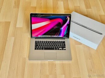 MacBook Pro 15" i7-2.2GHz,4j/16GB/256GB, NOVÁ BATÉRIA