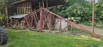 Oceľové strešné väzníky 3ks 11m alebo 6ks 5.5m rozoberateľne