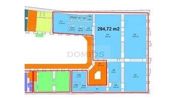 Klim. kancel. celok Hlavná (294,72m2, 1.p., kuch., KE-St.m.)