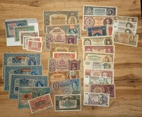 Predám staré bankovky Rakúske, Nemecké, Maďarské