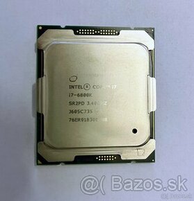 Intel Core i7-6800K (6x 3.4GHz) Socket LGA 2011-3