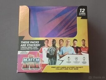FOTBALOVÉ KARTY NOVÝ BOX MATCH ATTAX 23/24