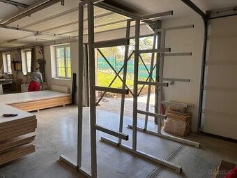 Regál na plošný materiál DTD