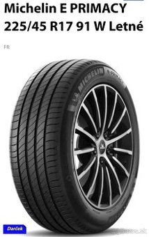 MICHELIN PNEUMATIKY