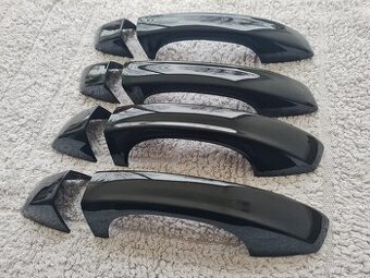 ČIERNE krytky klučiek - ŠKODA VOLKSWAGEN SEAT