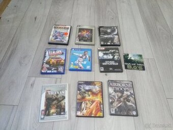 Predám staré hry na PC + jedna hra na PS4
