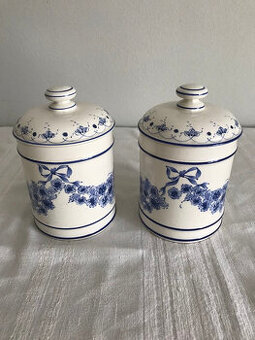2x keramická doza do kuchyne - 1