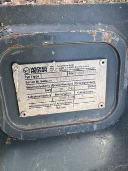 Svahovačka 100cm wacker neuson