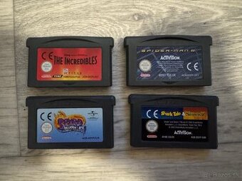 Predám hry na Game Boy Advance