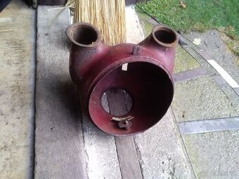 Jawa perak Perak predná maska