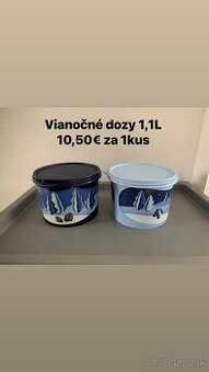 Vianočné dozy 1,1L - Tupperware