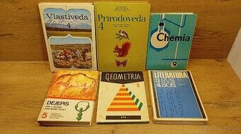 staré školské učebnice