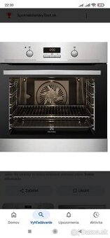 ✴️✴️  ELEKTROLUX rúra na pečenie ✴️✴️