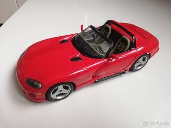 1:18 DODGE Viper RT10 1992 Bburago  cervena  cabrio