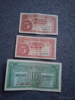 Staré bankovky 1