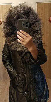 Kara bunda s pravou kožušinou