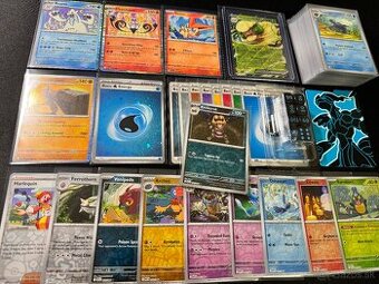 Pokemón MEGA balík (G): 100ks kariet v obaloch s EX + darček