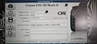 Canon 5D Mark II -stav uzávierky 8293