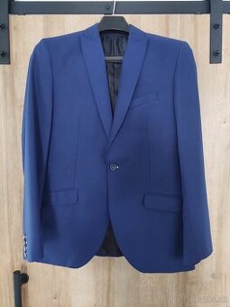Pánska oblek modrý