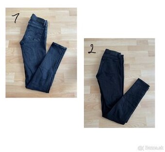 Levis čierne rifle originál