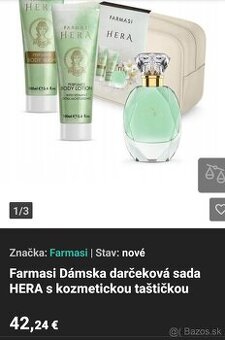 Farmasi Hera dámsky set.. K MDŽ.. Aj sólo voňa