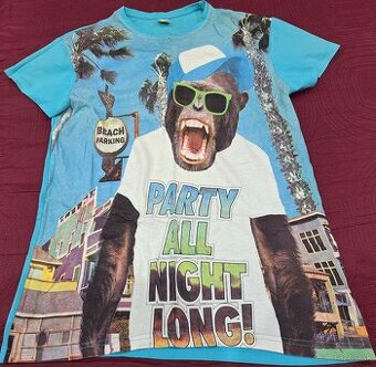Chlapčenské tričko PARTY ALL NIGHT LONG