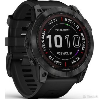 Predám smarthodinky Garmin Fenix 7X Sapphire Solar