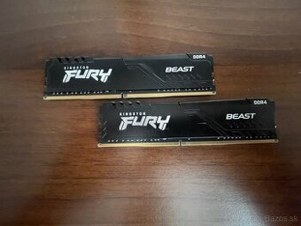 Kingston FURY Beast DDR4 3200MHz 32GB CL16 RAM.